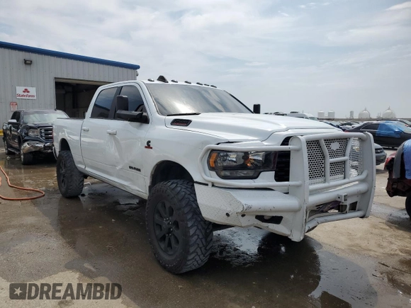 2022 Ram 2500 Big Horn with VIN 3C6UR5DL5NG394811, listed as a Copart auction lot 57783805 with 40,420 mi miles and Salvage title. Bid and sale history available at DreamBid. Image 4.