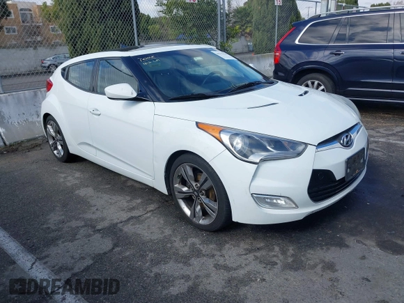 2012 Hyundai Veloster w/Gray Int с VIN KMHTC6ADXCU027658, выставлен на аукционе IAAI как лот 41517929 с пробегом 142 884 миль миль и . История ставок и продаж доступна на DreamBid. Изображение 1.