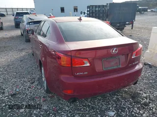 2009 Lexus IS with VIN JTHCK262492032459, listed as a IAAI auction lot 41883677 with 187,740 mi miles. Bid and sale history available at carsss.com. Image 3.