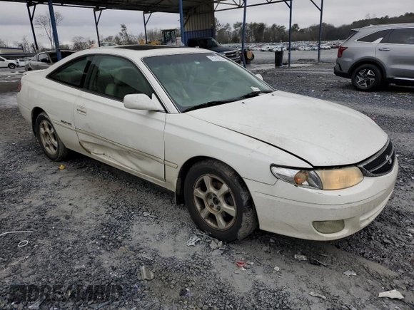2001 Toyota Solara SE with VIN 2T1CF28P31C490420, listed as a Copart auction lot 42743875 with 282,739 mi miles and Salvage Title. Bid and sale history available at carsss.com. Image 4.
