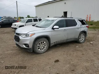 2018 Chevrolet Traverse LT Cloth with VIN 1GNERGKWXJJ279949, listed as a Copart auction lot 59367215 with 88,922 mi miles and Clean title. Bid and sale history available at DreamBid. Image 1.