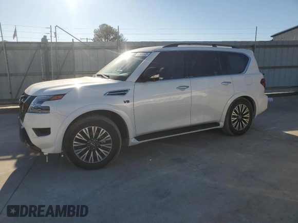 2022 Nissan Armada SL with VIN JN8AY2BBXN9812520, listed as a Copart auction lot 47433045 with 71,471 mi miles and Clean Title. Bid and sale history available at carsss.com. Image 1.