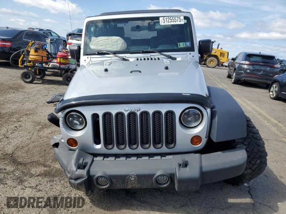 2010 Jeep Wrangler Sport with VIN 1J4AA2D15AL154911, listed as a Copart auction lot 51255575 with Not Provided miles and Salvage Title. Bid and sale history available at carsss.com. Image 5.