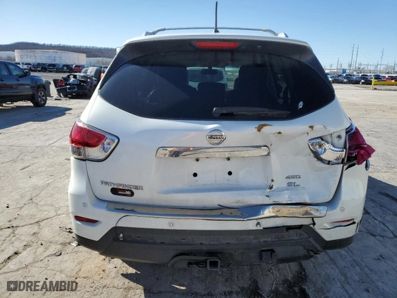 2014 Nissan Pathfinder SL with VIN 5N1AR2MM1EC688546, listed as a Copart auction lot 43443915 with NaN miles and Salvage Title. Bid and sale history available at carsss.com. Image 6.