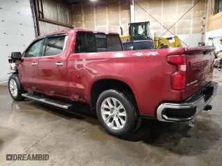 2019 Chevrolet Silverado 1500 LTZ with VIN 1GCUYGED3KZ193340, listed as a Copart auction lot 47320775 with 44,001 mi miles and Salvage Title. Bid and sale history available at carsss.com. Image 2.