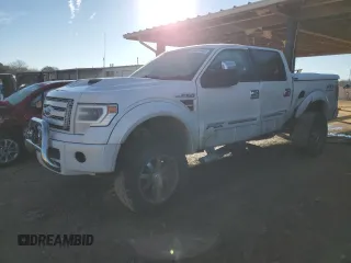 2013 Ford F-150 XLT with VIN 1FTFW1E64DFD34725, listed as a Copart auction lot 88887445 with 158,439 mi miles and Salvage Title. Bid and sale history available at carsss.com. Image 1.