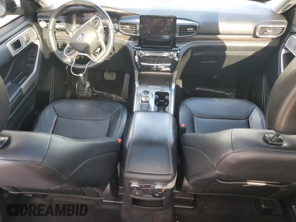 2021 Ford Explorer Limited with VIN 1FM5K8FW3MNA05482, listed as a Copart auction lot 80943644 with 63,600 mi miles and Salvage Title. Bid and sale history available at carsss.com. Image 8.
