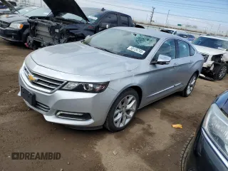 2018 Chevrolet Impala Premier with VIN 2G1125S32J9117050, listed as a Copart auction lot 50126785 with 114,335 mi miles and Salvage Title. Bid and sale history available at DreamBid. Image 1.