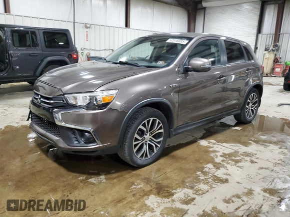 2018 Mitsubishi Outlander ES z VIN JA4AR3AU0JU018239, wystawiony jako Copart lot #50518885 z przebiegiem 128 351 mil mil oraz Szkoda całkowita • Salvage title. Historia ofert i sprzedaży dostępna na DreamBid. Obrazek 1.
