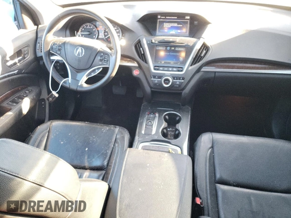 2017 Acura MDX with VIN 5J8YD4H38HL003818, listed as a Copart auction lot 67993803 with 102,899 mi miles. Bid and sale history available at carsss.com. Image 8.