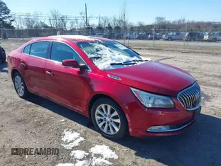 2014 Buick LaCrosse Leather with VIN 1G4GB5GR7EF253326, listed as a IAAI auction lot 41626669 with 107,075 mi miles and . Bid and sale history available at DreamBid. Image 1.