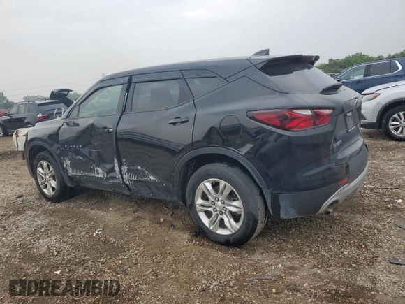 2019 Chevrolet Blazer with VIN 3GNKBBRAXKS659006, listed as a Copart auction lot 60274825 with 152,427 mi miles and Salvage title. Bid and sale history available at DreamBid. Image 2.