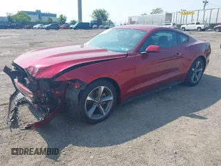 2015 Ford Mustang V6 with VIN 1FA6P8AM6F5365449, listed as a IAAI auction lot 42406653 with 54,662 mi miles and . Bid and sale history available at DreamBid. Image 2.