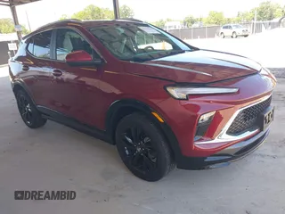 2024 Buick Encore GX Sport Touring with VIN KL4AMESL2RB195527, listed as a IAAI auction lot 42733359 with 24,708 mi miles and . Bid and sale history available at DreamBid. Image 1.
