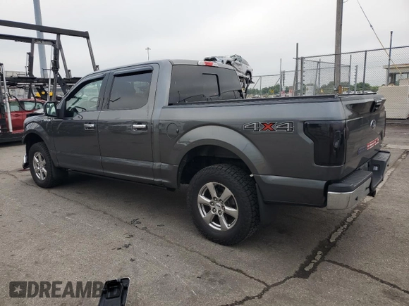 2019 Ford F-150 XL with VIN 1FTEW1E41KFC39126, listed as a Copart auction lot 61358815 with 43,765 mi miles and Salvage title. Bid and sale history available at DreamBid. Image 2.