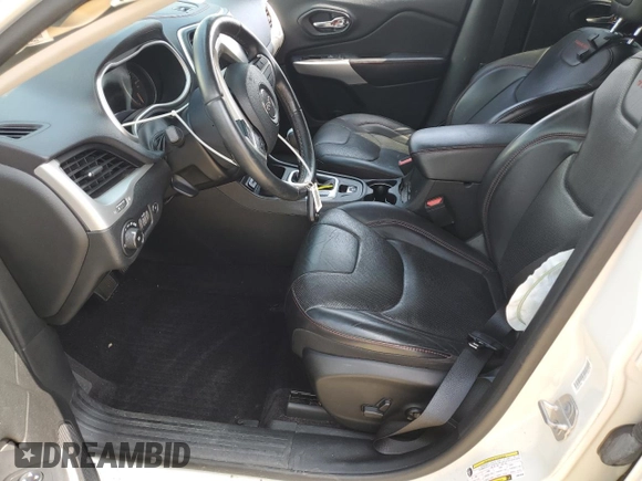 2018 Jeep Cherokee Trailhawk with VIN 1C4PJMBX0JD610455, listed as a Copart auction lot 61251565 with 75,818 mi miles and Salvage title. Bid and sale history available at DreamBid. Image 7.