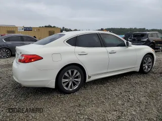 2012 Infiniti M37 with VIN JN1BY1AP6CM333127, listed as a Copart auction lot 78222284 with 202,255 mi miles and Salvage Title. Bid and sale history available at carsss.com. Image 3.