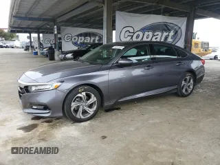 2019 Honda Accord EX with VIN 1HGCV1F41KA017810, listed as a Copart auction lot 65261035 with 64,673 mi miles and Salvage title. Bid and sale history available at DreamBid. Image 1.