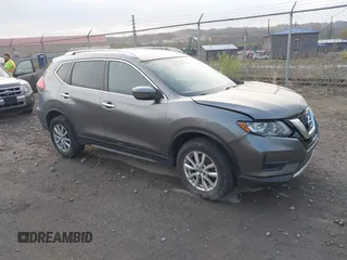 2017 Nissan Rogue SV with VIN KNMAT2MV5HP567546, listed as a IAAI auction lot 42073276 with 139,243 mi miles. Bid and sale history available at carsss.com. Image 1.