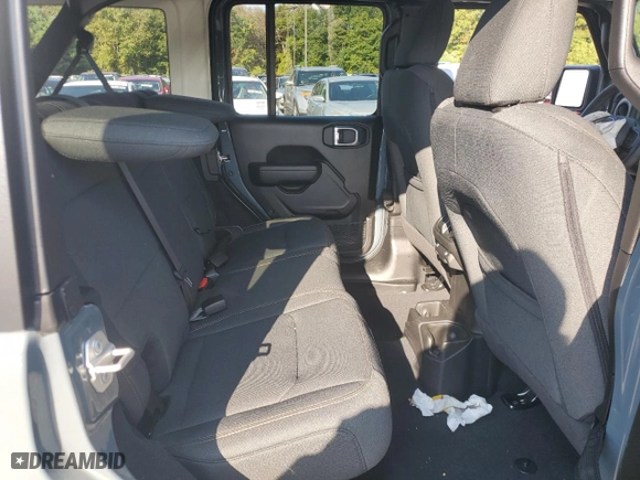 2024 Jeep Wrangler Sport with VIN 1C4PJXDG3RW244585, listed as a Copart auction lot 71541914 with 5,279 mi miles and Salvage Title. Bid and sale history available at carsss.com. Image 11.