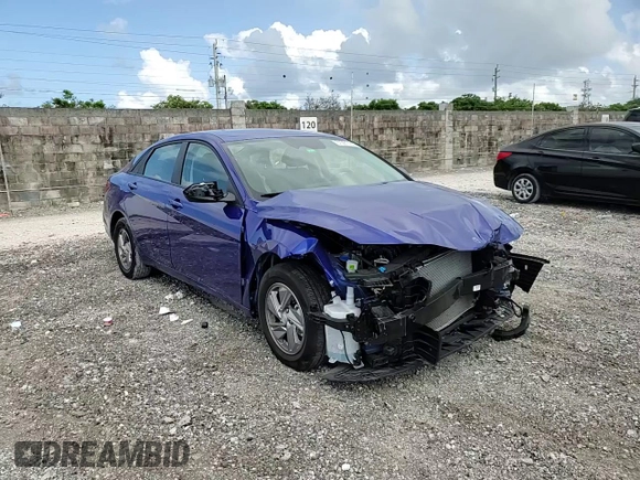 2024 Hyundai Elantra SE with VIN KMHLL4DG8RU803224, listed as a Copart auction lot 61281185 with 11,697 mi miles and Non repairable. Bid and sale history available at DreamBid. Image 13.