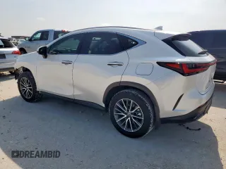 2024 Lexus NX 350h Luxury with VIN JTJHKCEZXR5014362, listed as a Copart auction lot 53482645 with 20,502 mi miles and Salvage title. Bid and sale history available at DreamBid. Image 2.