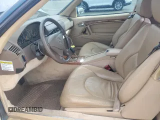 1999 Mercedes-Benz SL-Class with VIN WDBFA68F7XF177749, listed as a Copart auction lot 51460545 with 140,028 mi miles and Clean Title. Bid and sale history available at carsss.com. Image 7.