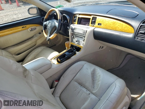 2002 Lexus SC 430 with VIN JTHFN48Y420003210, listed as a Copart auction lot 68178414 with 158,974 mi miles and Clean Title. Bid and sale history available at DreamBid. Image 8.
