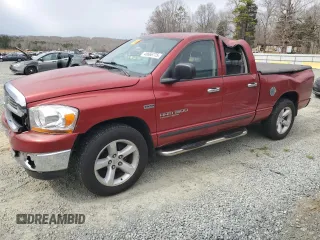 2006 Dodge 1500 SLT with VIN 1D7HA18286J165010, listed as a Copart auction lot 46666775 with 214,515 mi miles and Salvage Title. Bid and sale history available at carsss.com. Image 1.