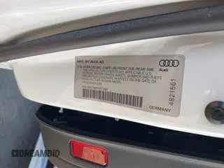 2023 Audi A5 Sportback S line Premium Plus with VIN WAUFACF56PA027409, listed as a IAAI auction lot 40562453 with 21,262 mi miles. Bid and sale history available at carsss.com. Image 9.