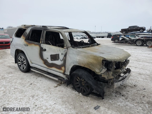 2023 Toyota 4Runner Limited with VIN JTEKU5JR6P6120282, listed as a Copart auction lot 45339945 with 0 mi miles and Salvage Title. Bid and sale history available at carsss.com. Image 4.
