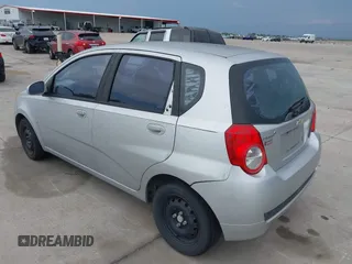 2009 Chevrolet Aveo 1LT with VIN KL1TD66E89B305116, listed as a IAAI auction lot 42145793 with 83,691 mi miles and . Bid and sale history available at DreamBid. Image 3.