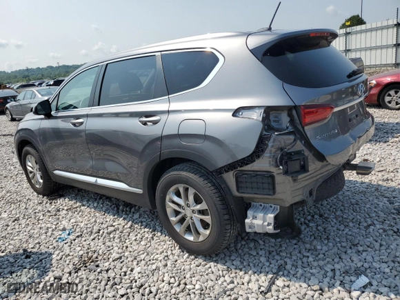 2019 Hyundai Santa Fe SE with VIN 5NMS23AD5KH104668, listed as a Copart auction lot 63483564 with 63,468 mi miles and Salvage Title. Bid and sale history available at carsss.com. Image 2.