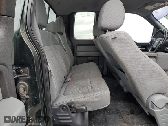 2014 Ford F-150 XL with VIN 1FTFX1ET9EFB82879, listed as a Copart auction lot 49855315 with 142,217 mi miles and Salvage title. Bid and sale history available at DreamBid. Image 10.