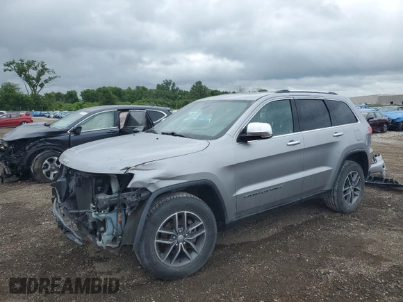 2018 Jeep Grand Cherokee Limited with VIN 1C4RJFBG8JC241175, listed as a Copart auction lot 59093925 with 116,758 mi miles and Salvage title. Bid and sale history available at DreamBid. Image 1.