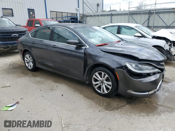 2015 Chrysler 200 Limited with VIN 1C3CCCAB3FN664377, listed as a Copart auction lot 51613205 with 134,485 mi miles and Non Repairable. Bid and sale history available at carsss.com. Image 4.
