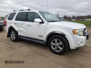 2008 Ford Escape Limited with VIN 1FMCU941X8KD22990, listed as a Copart auction lot 53349665 with 199,917 mi miles and Salvage Title. Bid and sale history available at carsss.com. Image 4.