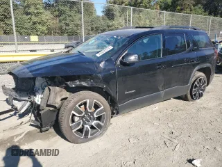 2019 GMC Acadia SLT with VIN 1GKKNMLA7KZ289709, listed as a Copart auction lot 75533374 with 125,246 mi miles and Salvage Title. Bid and sale history available at carsss.com. Image 1.