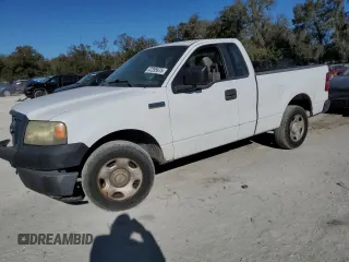 2005 Ford F-150 XL with VIN 1FTRF12W15NB44065, listed as a Copart auction lot 47255975 with 118,470 mi miles and Salvage Title. Bid and sale history available at carsss.com. Image 1.