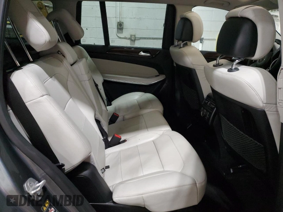 2017 Mercedes-Benz GLS 550 with VIN 4JGDF7DE6HA840543, listed as a Copart auction lot 38720824 with 53,722 mi miles and . Bid and sale history available at DreamBid. Image 10.