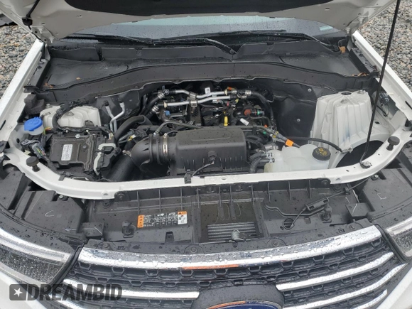 2024 Ford Explorer XLT with VIN 1FMSK7DH0RGA83277, listed as a Copart auction lot 47961435 with 7,448 mi miles and Salvage Title. Bid and sale history available at carsss.com. Image 12.