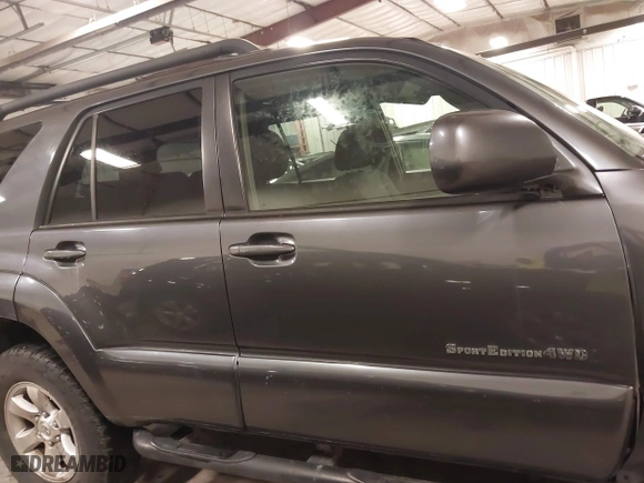 2006 Toyota 4Runner SR5 with VIN JTEBU14RX68061714, listed as a IAAI auction lot 41430786 with 206,629 mi miles. Bid and sale history available at carsss.com. Image 14.