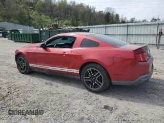 2010 Ford Mustang V6 with VIN 1ZVBP8AN1A5131923, listed as a Copart auction lot 53170985 with 170,449 mi miles and Salvage Title. Bid and sale history available at DreamBid. Image 2.