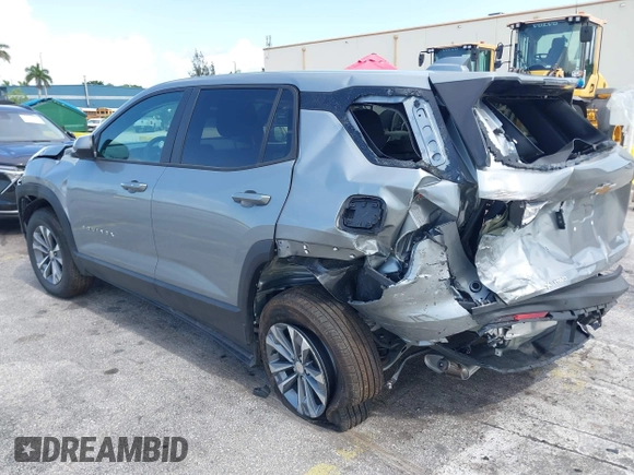 2025 Chevrolet Equinox AWD LT with VIN 3GNAXPEG9SL310420, listed as a IAAI auction lot 42640625 with 3,353 mi miles and . Bid and sale history available at DreamBid. Image 3.