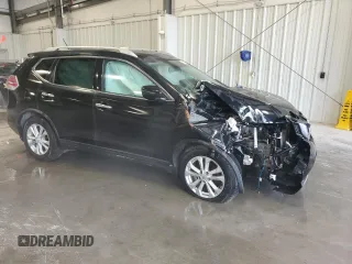 2016 Nissan Rogue SV z VIN KNMAT2MV1GP716047, wystawiony jako Copart lot #51146383 z przebiegiem 108 653 mil mil oraz Szkoda całkowita • Salvage title. Historia ofert i sprzedaży dostępna na DreamBid. Obrazek 4.