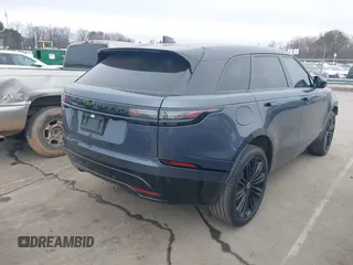 2025 Land Rover Range Rover Velar Dynamic SE with VIN SALYL2EX9SA398049, listed as a IAAI auction lot 41375784 with 7,985 mi miles and . Bid and sale history available at DreamBid. Image 4.
