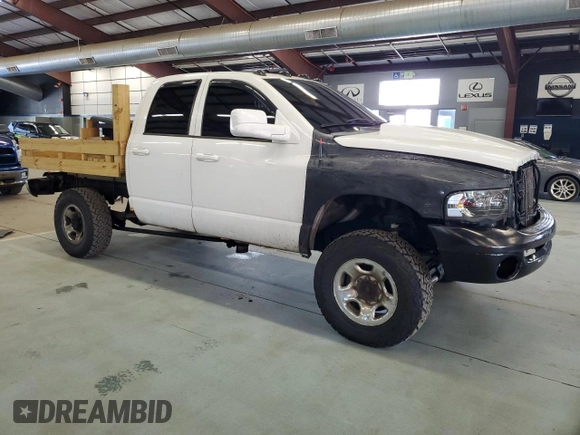2004 Dodge 2500 SLT with VIN 3D7KU28C74G256604, listed as a Copart auction lot 68706154 with 334,265 mi miles and Clean Title. Bid and sale history available at DreamBid. Image 4.