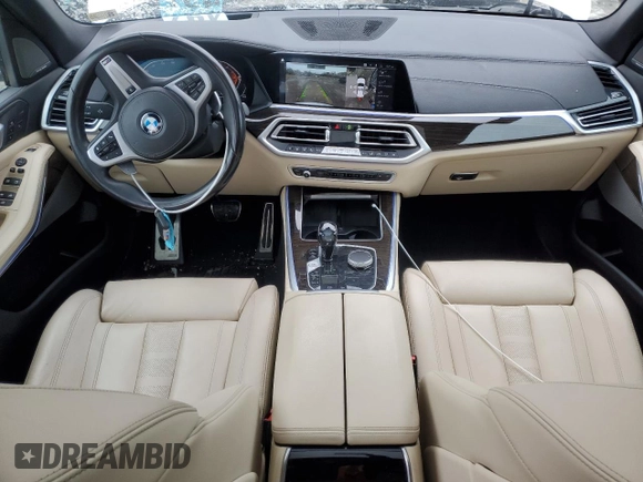 2021 BMW X5 xDrive40i with VIN 5UXCR6C07M9G86493, listed as a Copart auction lot 88162365 with 24,503 mi miles and Salvage Title. Bid and sale history available at carsss.com. Image 8.