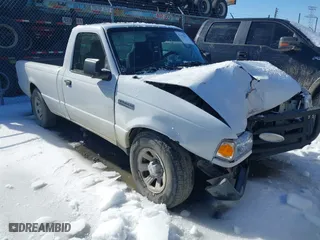 2008 Ford Ranger XL with VIN 1FTYR10U78PA51791, listed as a IAAI auction lot 41378693 with 236,083 mi miles. Bid and sale history available at carsss.com. Image 1.