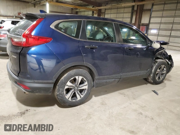2018 Honda CR-V LX with VIN 2HKRW6H37JH234132, listed as a Copart auction lot 86169604 with 136,342 mi miles and Salvage Title. Bid and sale history available at carsss.com. Image 3.